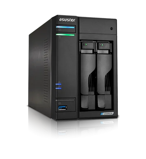 Asustor Lockerstor 2 Gen2 2 Bay NAS No Hard Drive