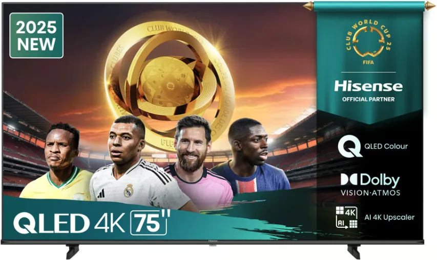 Hisense Q6Q 75 Inch QLED VIDAA Smart LED TV