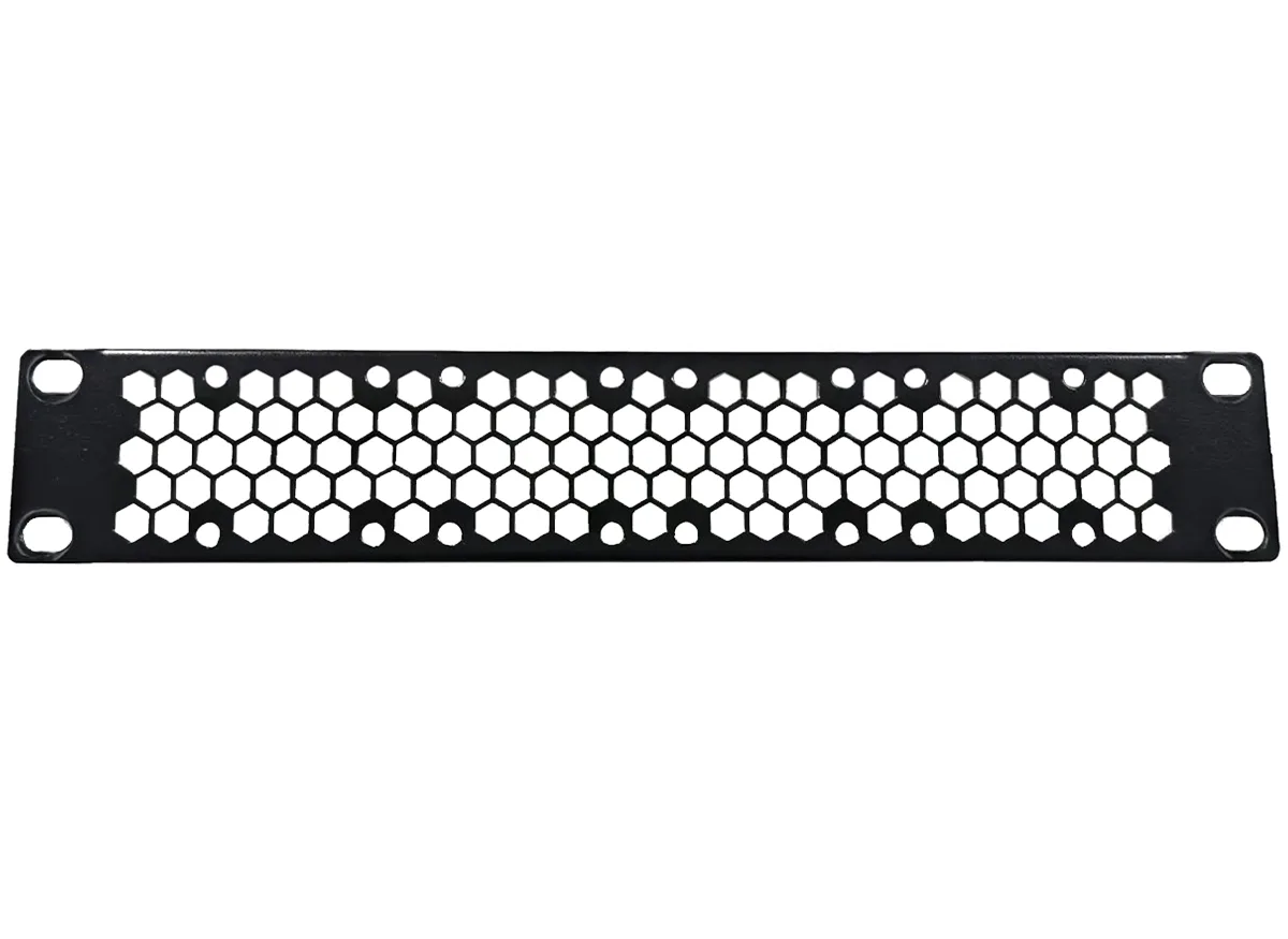 Linkbasic 10-inch 1U Perforated Blank Panel for Mini Rack