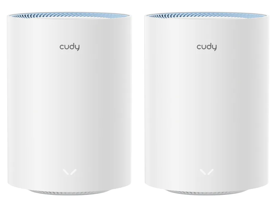 Cudy Dual Band WiFi 5 1200Mbps Fast Ethernet Mesh 2 Pack