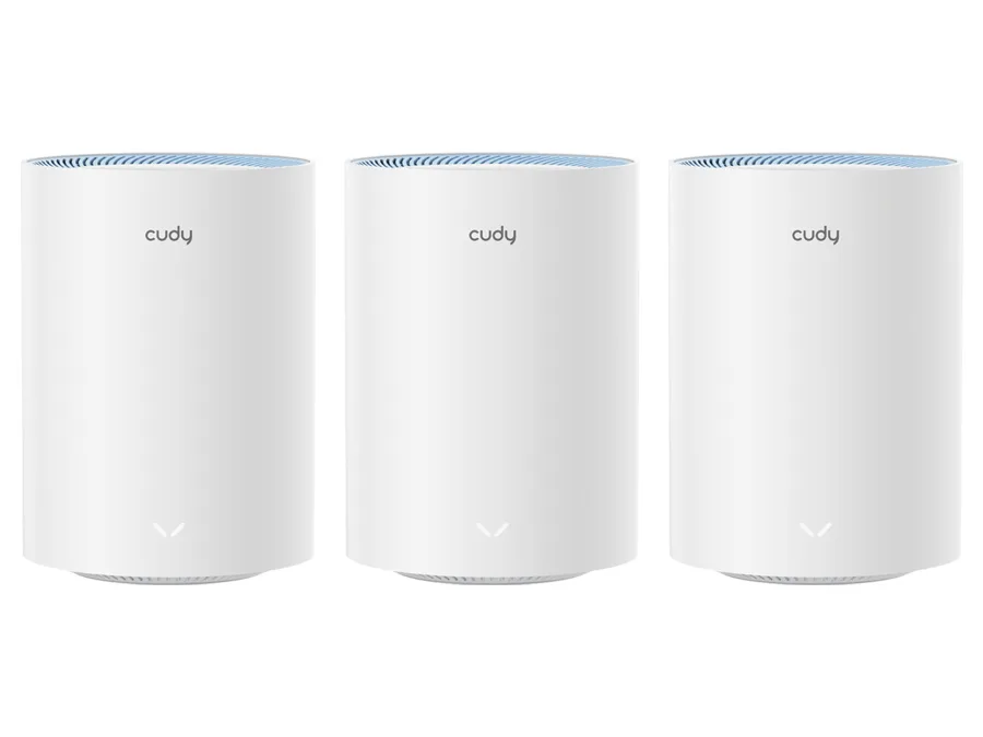 Cudy Dual Band WiFi 5 1200Mbps Fast Ethernet Mesh 3 Pack