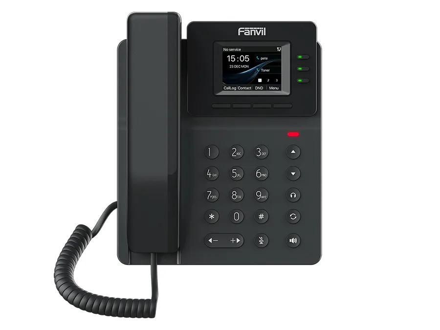Fanvil 4SIP Fast Ethernet Colour Screen PoE WiFi 6 VoIP Phone