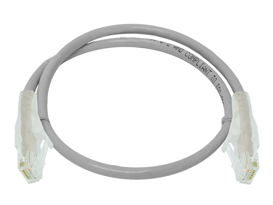 Linkbasic 50cm UTP Cat6 Flylead Grey