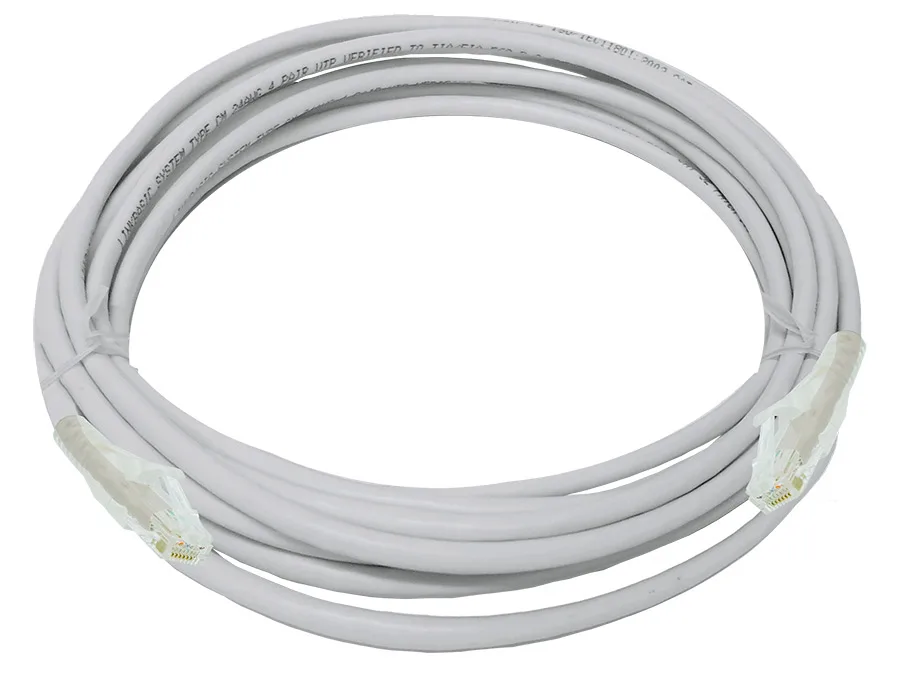Linkbasic 5 Metre UTP Cat6a Flylead Grey