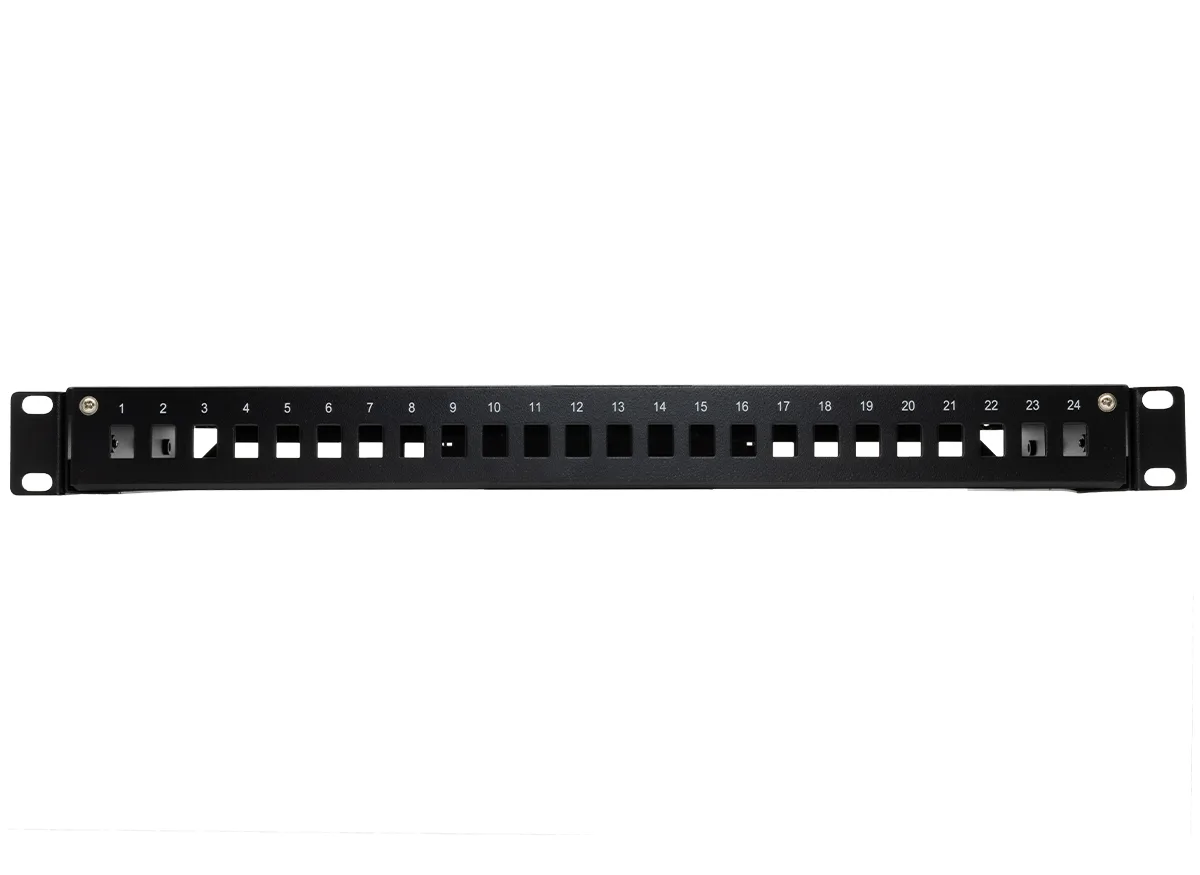 Linkbasic 24 Port Fibre Sliding Patch Panel Blank