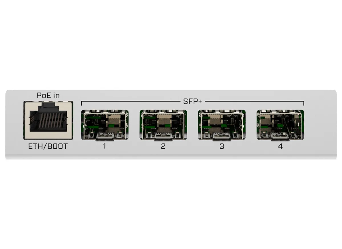MikroTik Cloud Router Switch 4 Port SFP+ with PoE Input