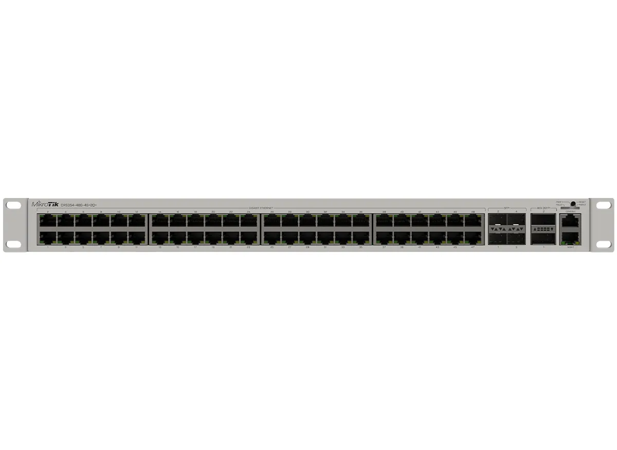 MikroTik Cloud Router Switch 48 Port Gigabit 4SFP+ 2 QSFP+