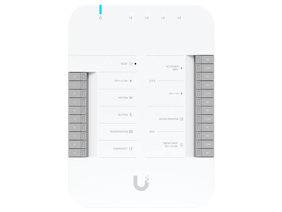 Ubiquiti UniFi Access Door Hub 4x Input, 4x Relay