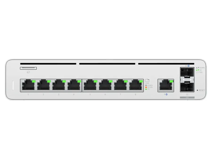 Ubiquiti UISP Console 9 Port Gigabit 2SFP+
