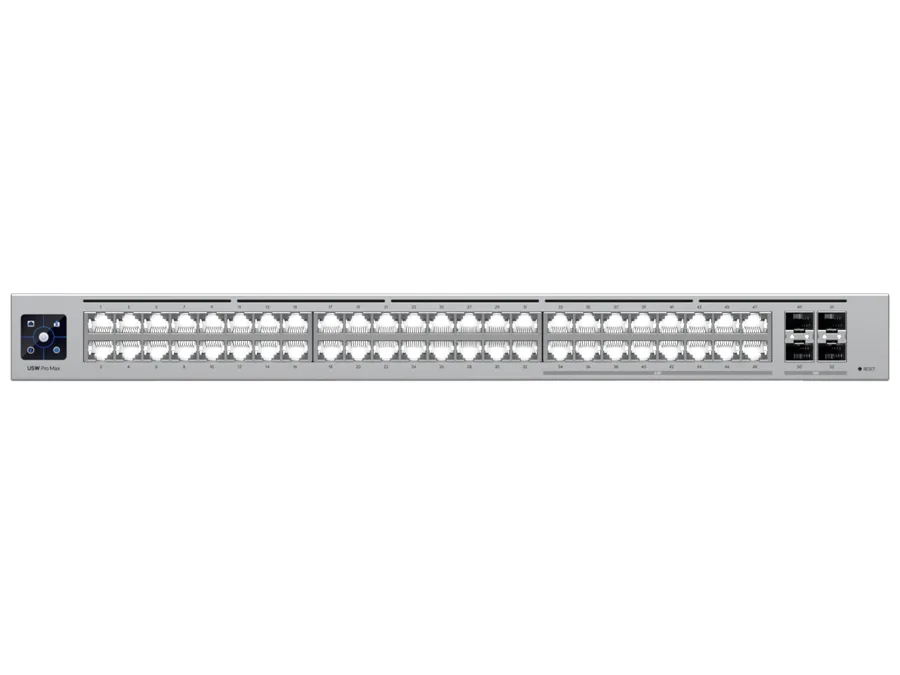 Ubiquiti UniFi Pro Max Switch 48 with 32 Gigabit 16x 2.5Gbps 4SFP+