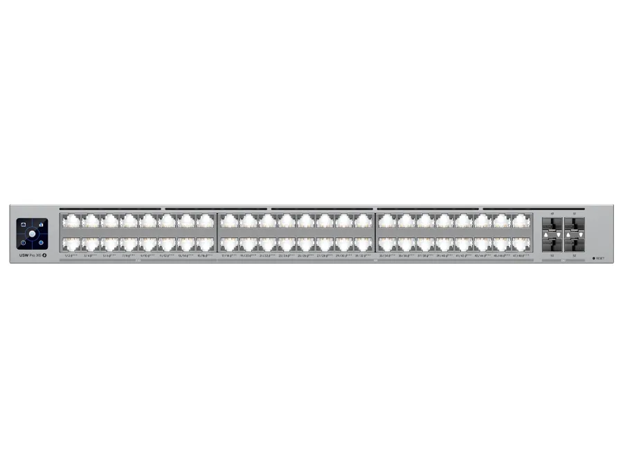 Ubiquiti UniFi Pro XG Switch 32 x 10Gbps 16 x 2.5Gbps PoE+++ 2SFP28 1080W