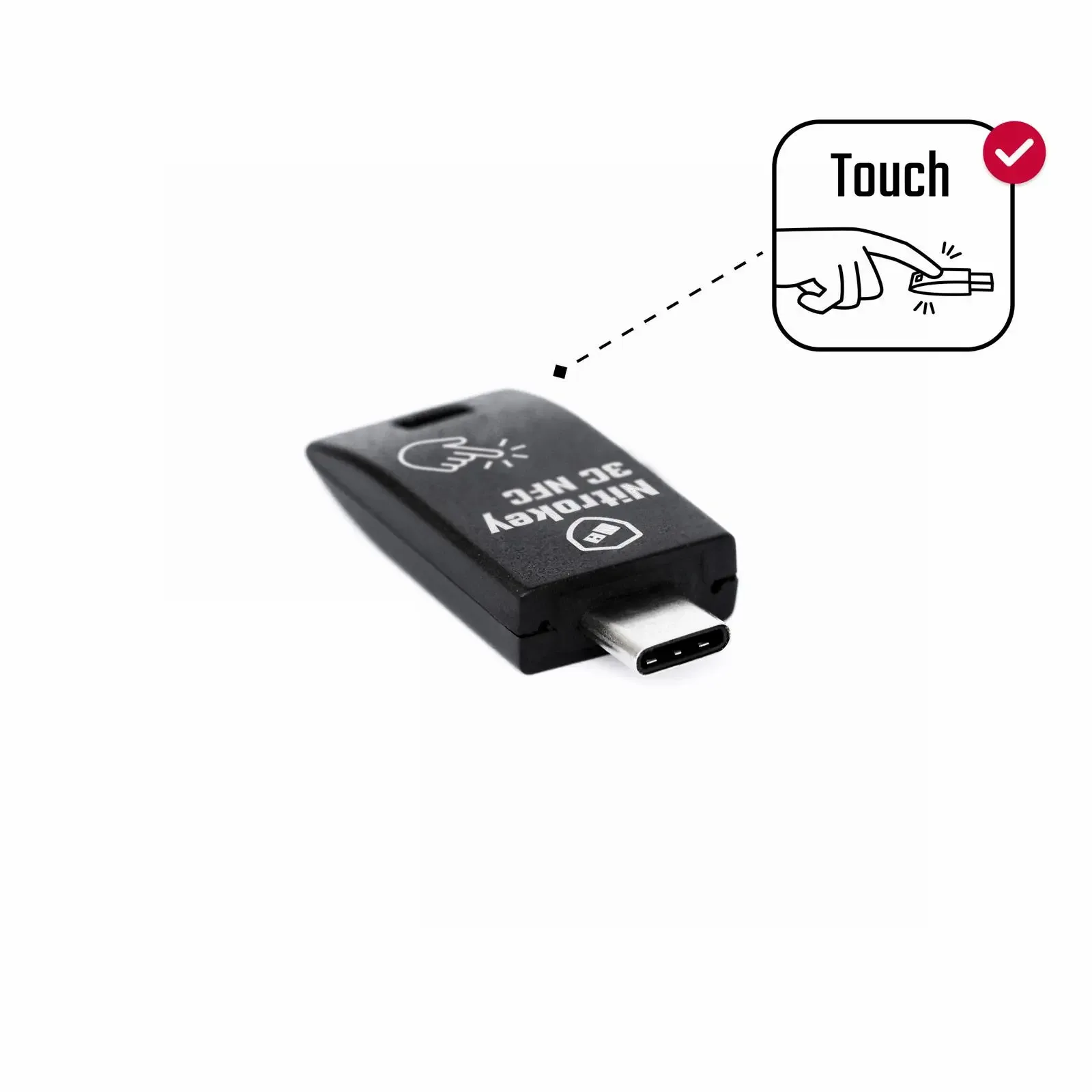 Nitrokey 3C USB-C FIDO2 OpenPGP Security Key