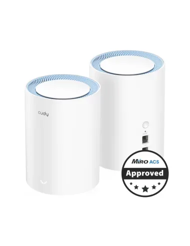 Cudy Dual Band 1200Mbps WiFi 5 Fast Ethernet Mesh 2 Pack