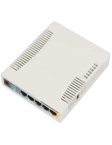 MikroTik 2.4GHz 5 Port Ethernet WiFi Router