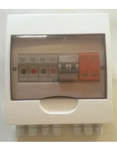 Acconet 250V Protection Box 2 Inputs 1 Outputs 50A Isolator 10A fuses
