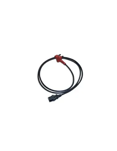 Dedicated SA plug to IEC 0.75x3 BK 1.80meter