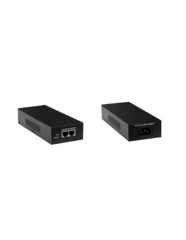 Gigabit Power over Ethernet (PoE) 52V, 1.25Amp 65 Watt (2 x RJ45) & Cord.