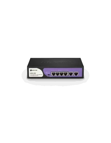 BDCOM 4-Port 100M Unmanaged PoE Switch (4-Port PoE + 2-Port 100M RJ45) 60W PoE Budget
