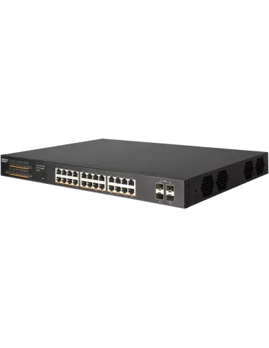 Edge-Core 28 Port Gb Websmart PoE Switch