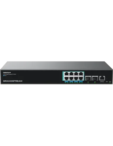 Grandstream Enterprise L3 8 port Managed 2.5GbE PoE++ Switch 240W