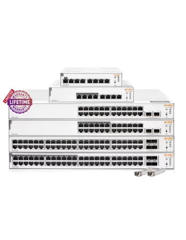 HPE Networking Instant On 1830 24 port Gb 12 port POE 195W Switch