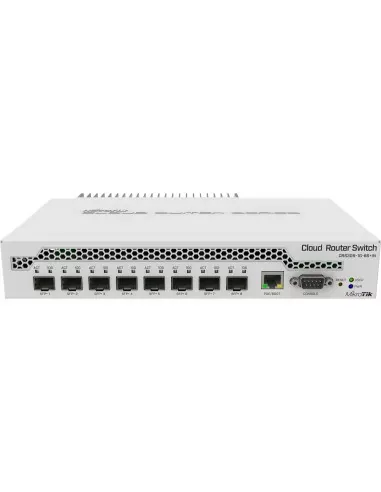 MikroTik Cloud Router Switch 8 Port SFP+ with PoE Input