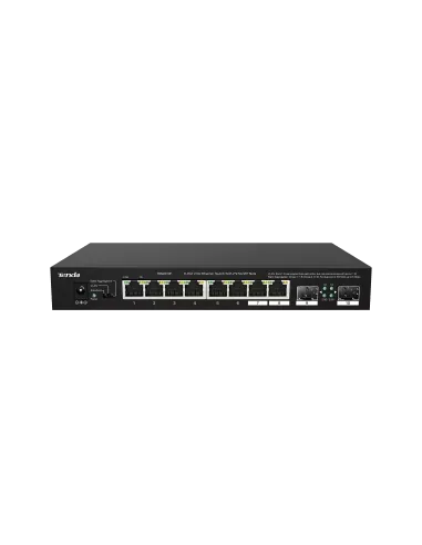 Tenda 8-Port 2.5G Ethernet Switch with 2x 2.5G SFP slots