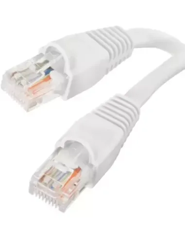 Acconet CAT6 0.5m UTP Flylead (Patch Lead) White