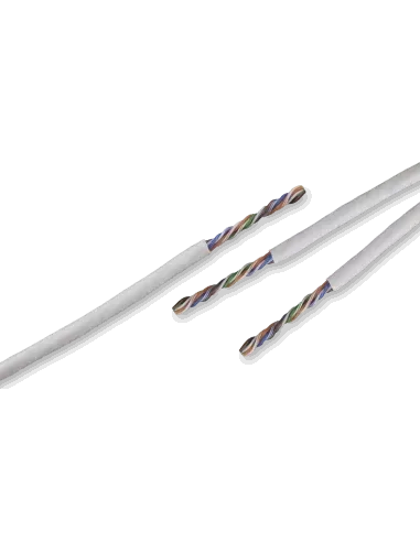 Acconet CAT6 Indoor Ethernet Cable 100m White Solid Copper UTP Pull Box