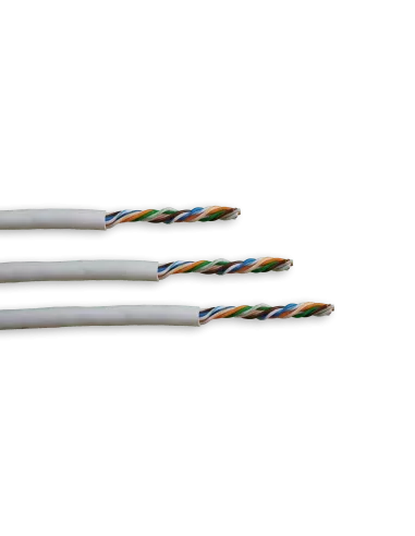 Acconet CAT6 Indoor Ethernet Cable 305m White CCA UTP Pull Box