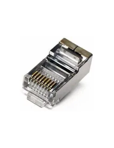 Acconet CAT6 RJ45 Connectors, Shielded, Stranded/Solid Core, 50 Pack