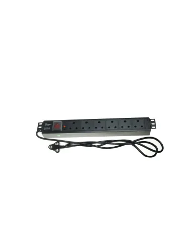 Acconet Power Distribution Unit, 1U, 7 way, 3 Pin SA plug