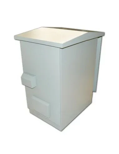 Outdoor 42U 19" IP55 Ventilated Cabinet, 600mm x 800mm, metal door with lock and 4 x...