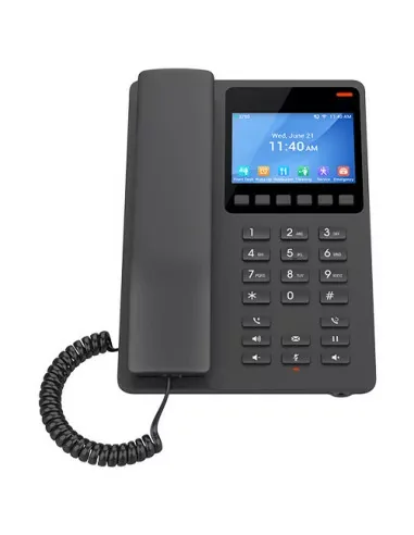 Grandstream 2 Line 3.5'' Color LCD Hotel Phone Black