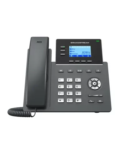 Grandstream 3-Line Gigabit Carrier Desk Phone PoE support