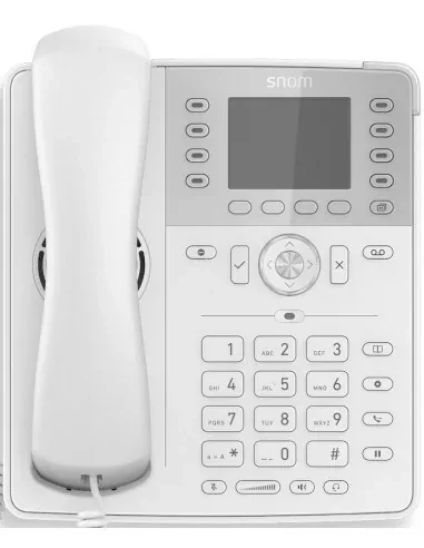 Snom D735 12-Line White Desktop SIP Phone