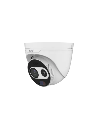 Uniview UNV 4MP Thermal Dual Spectrum Turret IP Camera 4mm(3mm Thermal)
