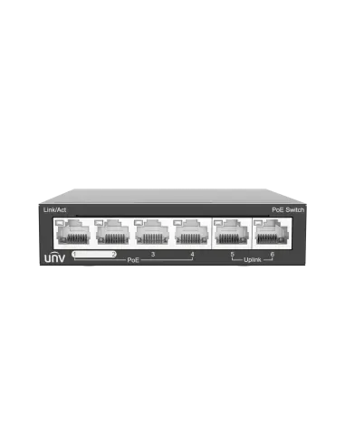Uniview UNV 6-Port Unmanaged PoE Switch