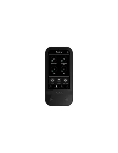 AJAX Security - Black Wireless Keypad Touch Screen