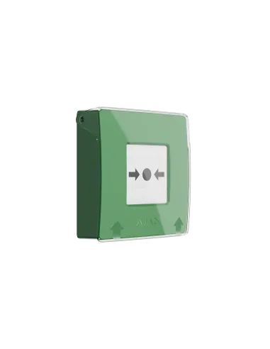 AJAX Security - Manual Call Point - Green