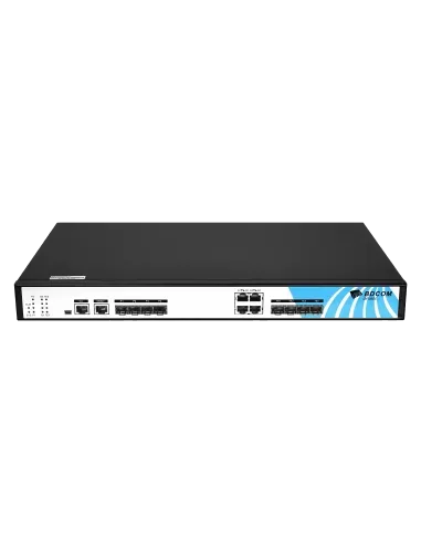 BDCOM 4 Port GPON OLT Headend - Dual Internal AC PSU