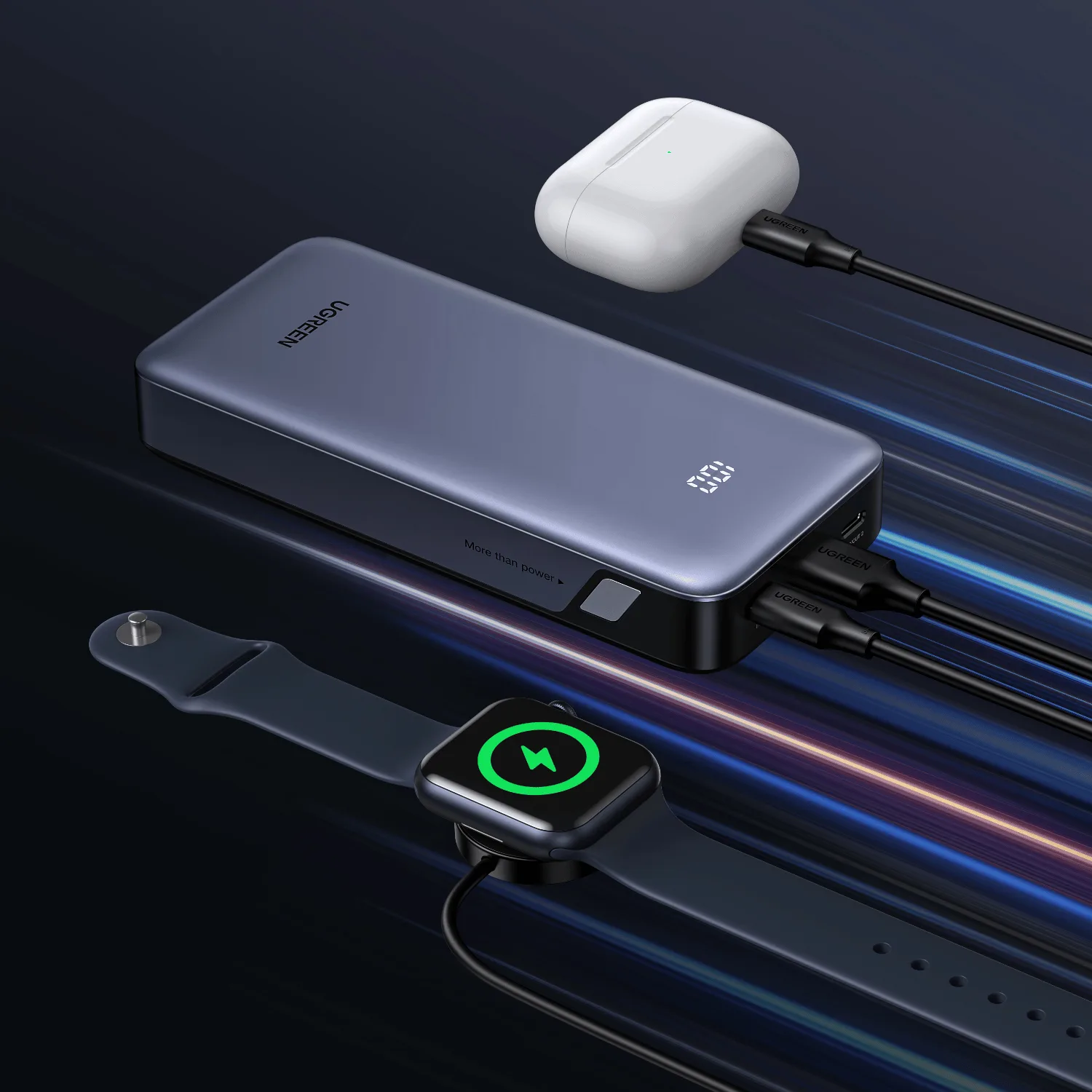 UGREEN 20000mAh 30W Two-way Fast Charging Power Bank