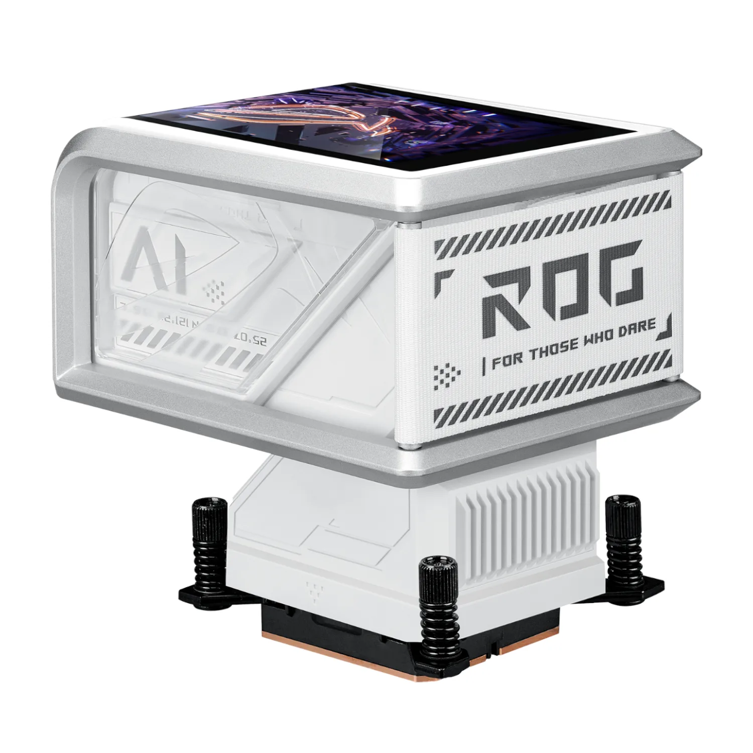 ASUS ROG RYUO IV 360 ARGB Liquid CPU Cooler White Edition