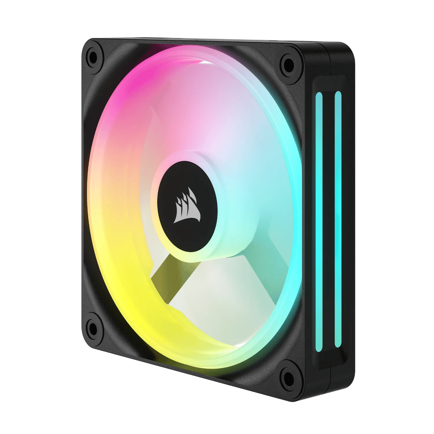 Corsair iCUE LINK QX120 RGB 120mm PWM PC Fans Starter Kit with iCUE LINK System Hub