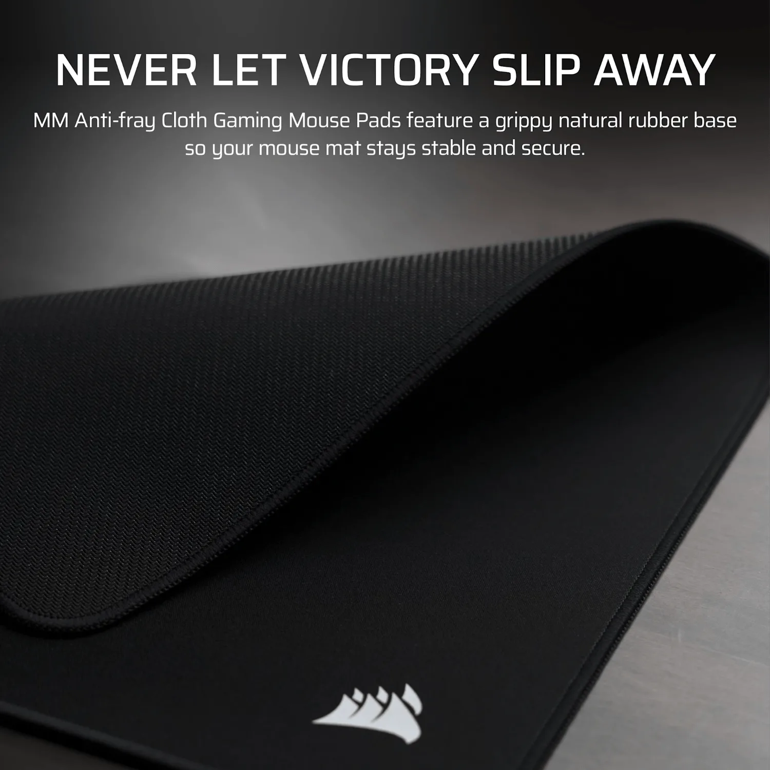Corsair MM Anti-fray Cloth Gaming Mouse Pad XL - Black