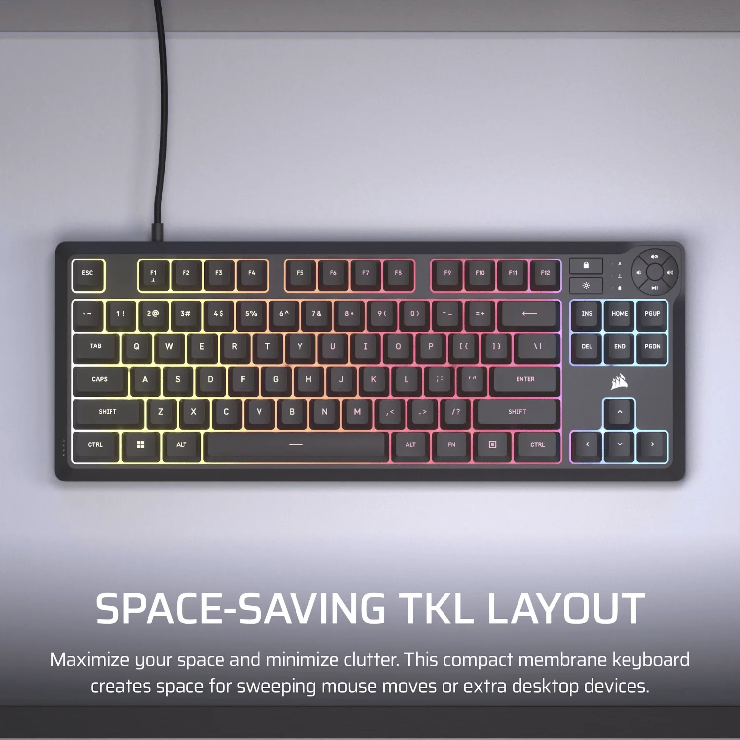 Corsair K55 CORE TKL RGB Gaming Keyboard
