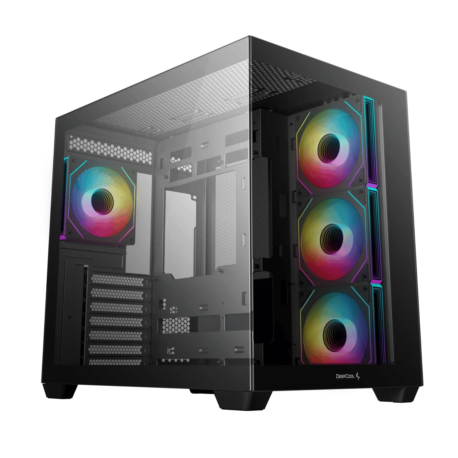 DeepCool CG530 4F Tempered Glass ATX Gaming Chassis - Black