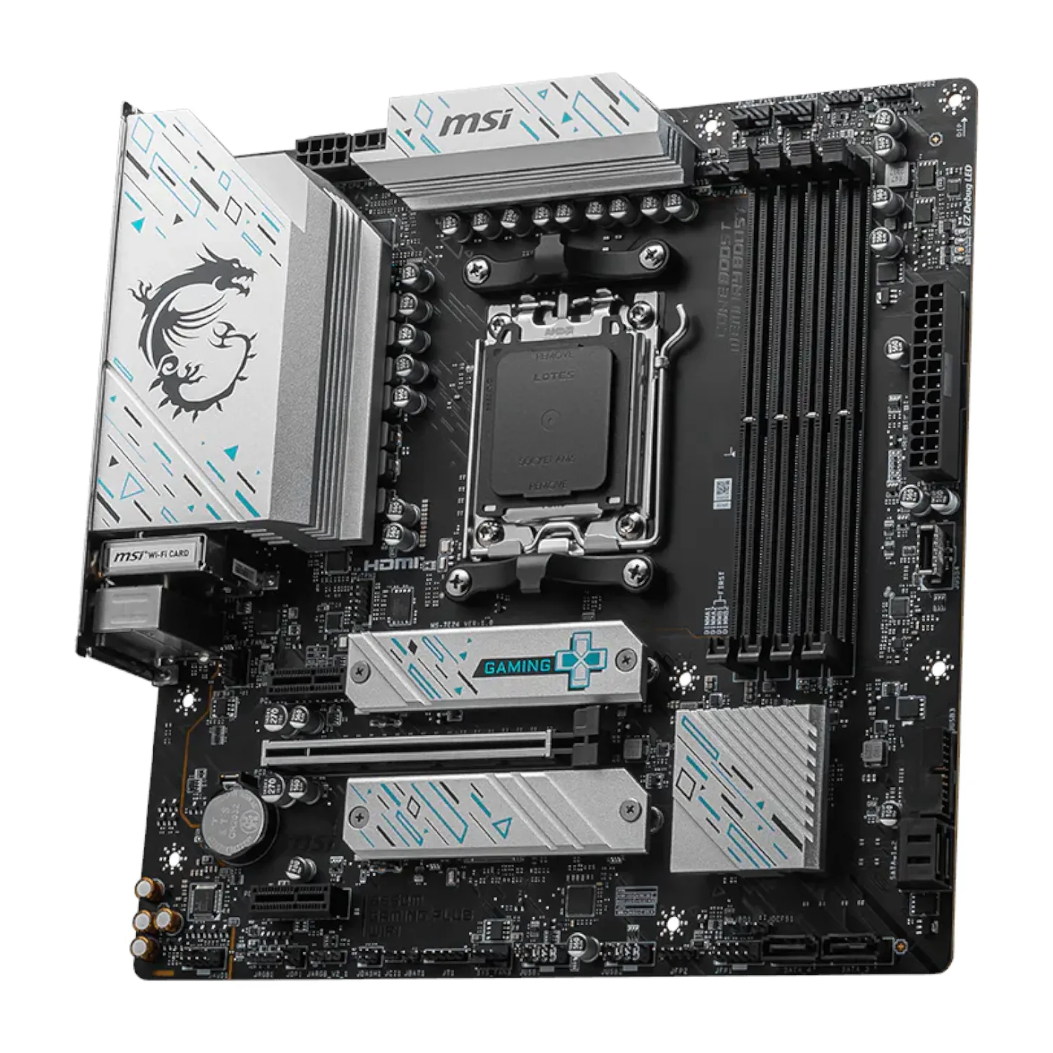 MSI B650M Gaming Plus WiFi AM5 M-ATX Gaming Motherboard