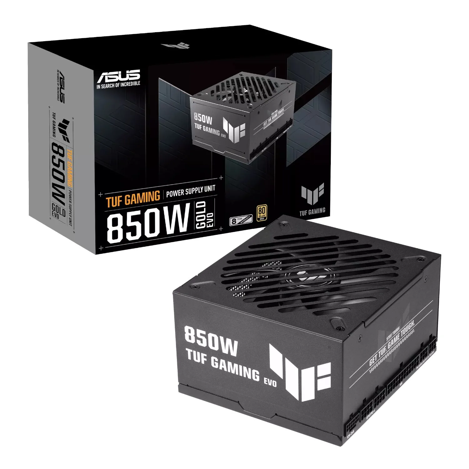 ASUS TUF Gaming EVO 850W 80 PLUS Gold Modular Power Supply