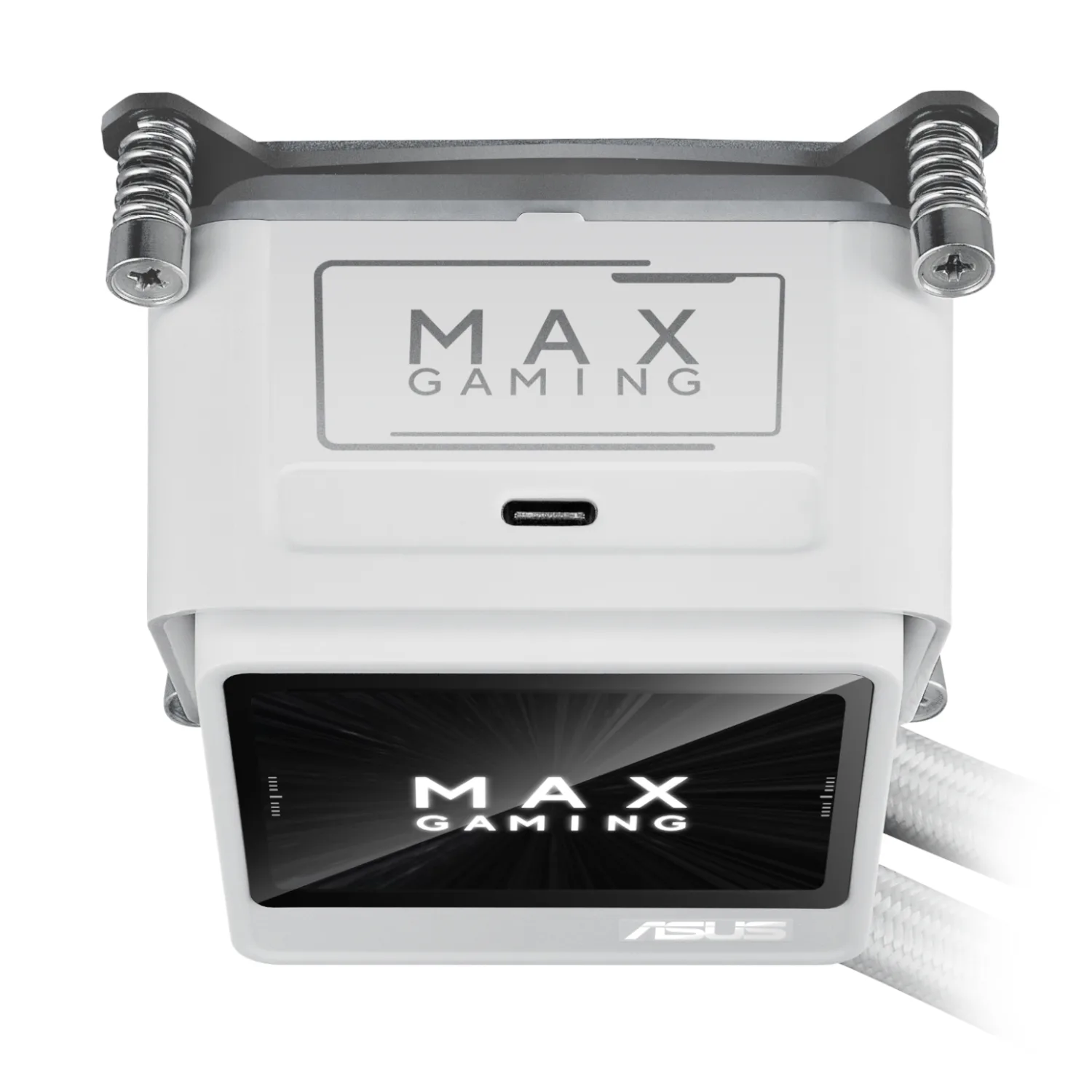 Asus MAX Gaming LC 360 ARGB LCD All-in-one CPU Liquid Cooler - White